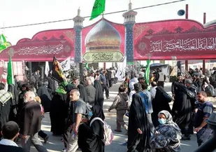 خدمت رسانی چهار موکب اربعین در میناب به زائرین