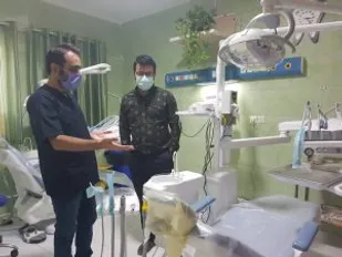 کلینیک دندان پزشکی بیمارستان امام خمینی کنگان افتتاح شد