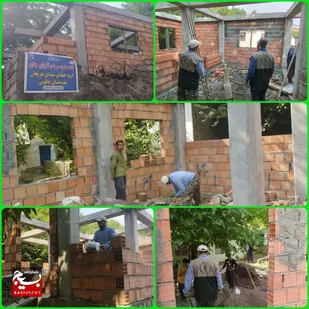 خدمت بی&zwnj;منت در دل کوهستان چالوس