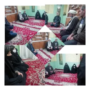 دیدار خانواده شهید کاظمی توسط پایگاه های خواهران و برادران روستای ونهر