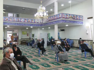 مراسم ترحیم سومین روز درگذشت پدر فرمانده ناحیه مرکزی یزد