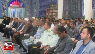 اجتماع بزرگ بسیجیان جزیره خارگ