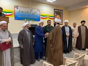 آیین تکریم و معارفه مسئول نمایندگی ولی فقیه در سپاه مراوه تپه برگزار شد