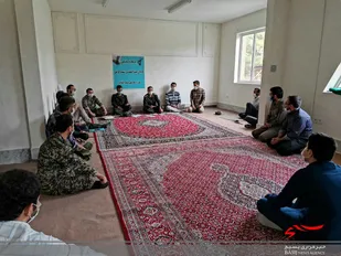 تمرین پاسگاه فرماندهی ویژه گردان بیت المقدس شهید کرفی حوزه امام علی (ع) بجنورد