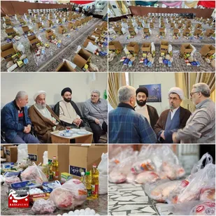 اهدا ۷۰ بسته کمک معیشتی به نیازمندان توسط گروه جهادی شهید سلیمانی امیرکلا