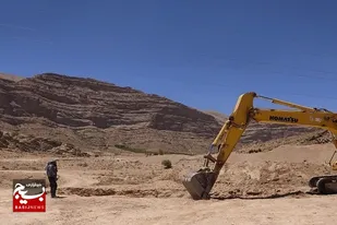 آغاز عملیات گود برداری ساختمان جدید ستاد ناحیه مقاومت بسیج سپاه حضرت محمد رسول الله (ص) شیراز