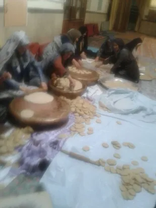 اجرای جشنواره غذا در روستای سعدآباد شاهرود
