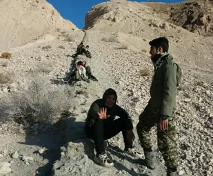 برگزاری آموزش کوهنوردی بسیجیان شاهرود