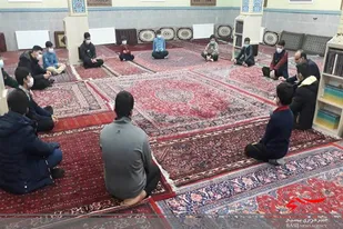 حلقه نوجوانان پایگاه شهید صالحی حوزه امام حسین(ع) قهاوند