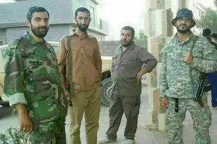 تصویر کامل شده چهار شهید مدافع حرم در یک قاب