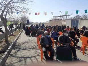 برپایی جشن میلاد امام علی (ع) در شهرک امینیان شاهرود+ تصاویر