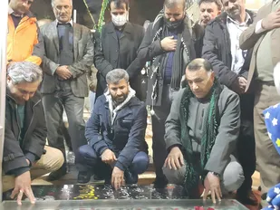 تجدید میثاق اساتید بسیجی کهگیلویه و بویراحمد با شهید سلیمانی در کرمان