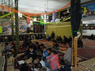 برگزاری جشن هفته بسیج در روستای میان آباد بسطام+تصاویر