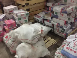کشف سردخانه بزرگ فرآورده های گوشتی و پروتئینی در شاهرود