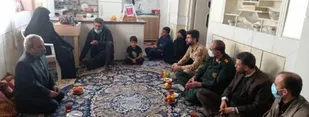 دیدار با خانواده شهید والامقام شریفی