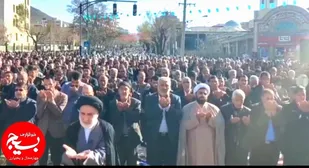 اقامه نماز عید سعید فطر در شهرکرد+فیلم