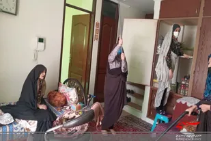 مراسم یک روز شاد در پایگاه حضرت زینب (س) سرخه برگزار شد