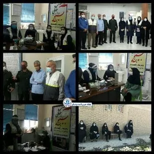 ویزیت رایگان زنان باردار منطقه محروم بخش انابد