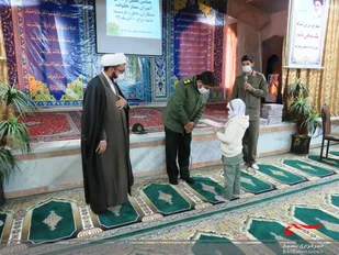 تجلیل از دانش&zwnj;آموزان برتر و ممتاز پاسداران درگز