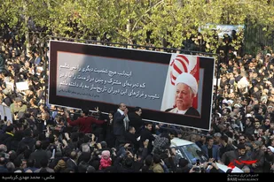 حاشیه ای خواندنی بر مراسم تشییع رئیس فقید مجمع تشخیص مصلحت نظام