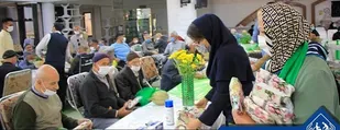 رمضان در آسایشگاه خیریه کهریزک با قرائت پانزدهمین جزء قرآن کریم به میانه راه رسید