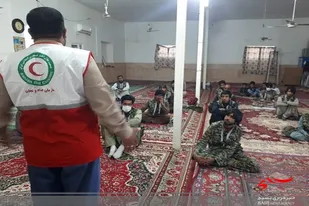برگزاری کلاس امداد ونجات پایگاه شهید درمحمد کهرازهی خاش
