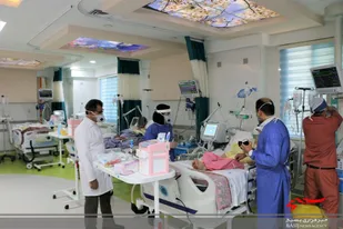 بازدید رئیس دانشگاه علوم پزشکی شاهرود از وضعیت بیماران کرونا بیمارستان امام حسین (ع)+ تصاویر