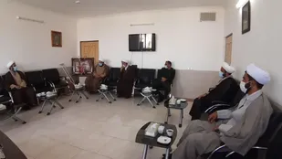 دیدار مجموعه نمایندگی، ولی فقیه سپاه الغدیر با امام جمعه شهرستان تفت