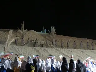 گزارش تصویری/ بازسازی &laquo;واقعه غدیر&raquo;در شهرستان چرداول