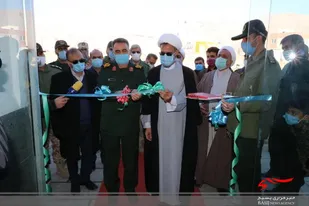 افتتاح درمانگاه شهدای مدافع حرم در شهرک گلستان بجنورد