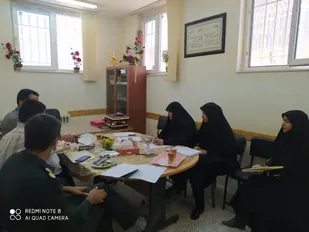 جلسه هماهنگی فعالیت های بسیج فرهنگیان و حوزه های بسیج دانش آموزی شاهرود