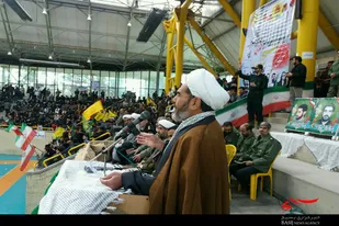 اجتماع باشکوه ۴ هزار نفری بسیجیان شهرستان نهاوند