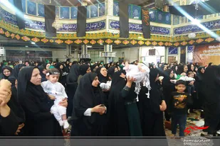همایش شیرخوارگان حسینی در بهار برگزار شد
