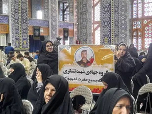 حضور جهادگران حوزه زینبیه در یادواره شهدای جهاد و خدمت استان یزد