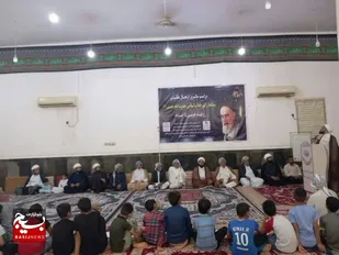 مراسم گرامیداشت ارتحال حضرت امام خمینی (ره) در منصوره علیا شادگان برگزار شد