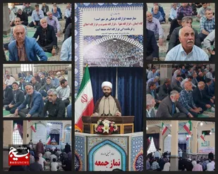 اقامه نماز جمعه در شهرستان محمودآباد