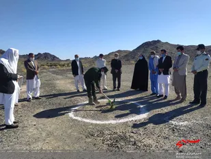کلنگ زنی دو مدرسه در فنوج
