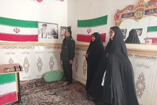 بازدید از پایگاه شهیده سیمین ترسایی بخش مهرگان