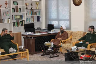 نشست صمیمی مسئول معاونت نظارت و بازرسی سپاه امام رضا(ع) با مسئولین سپاه ناحیه مالک اشتر