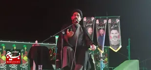 مراسم شام غریبان حسینی در دهستان هپرو شهرستان باغملک برگزار شد