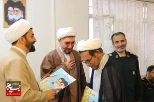 تجلیل مسئول نمایندگی ولی&zwnj;فقیه در سپاه انصارالحسین(ع) از کارکنان عقیدتی سیاسی سپاه استان همدان