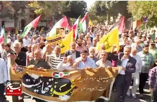 &nbsp;

راهپیمایی بشارت نصر در قزوین برگزار شد
