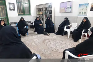 کتاب در مکتب مصطفی در پایگاه حضرت فاطمه زهرا (س) سرخه معرفی شد