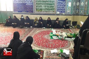 محفل ختم قرآن در پایگاه بسیج سرخه برگزار شد