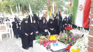 مراسم جشن تولد شهید مهدی&zwnj;سیرت در روستای کاظم آباد برگزار شد