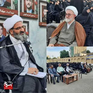 برگزاری مراسم گرامیداشت شهدای خدمت طلاب خواهر شاهرود