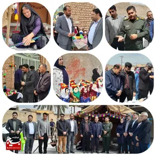 افتتاح نمایشگاه بزرگ صنایع دستی در گتوند
