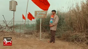 خادمی برای زائران شهدا افتخار برای جوانان ایران زمین+فیلم