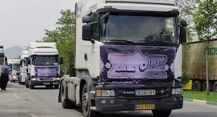 همدلی کامیون&zwnj;داران در غم جان&zwnj;باختگان بندر رجایی