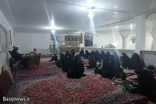 برگزاری نشست سیاسی توسط  حوزه مقاومت بسیج زکیه(س) ناحیه زاهدان